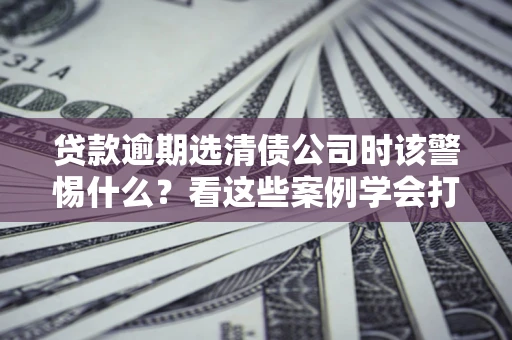 武汉贷款逾期选清债公司时该警惕什么？看这些案例学会打翻身仗