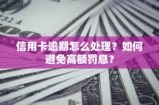 武汉信用卡逾期怎么处理？如何避免高额罚息？