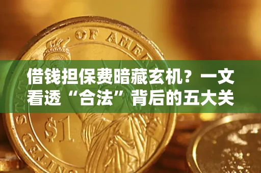 武汉借钱担保费暗藏玄机？一文看透“合法”背后的五大关键陷阱