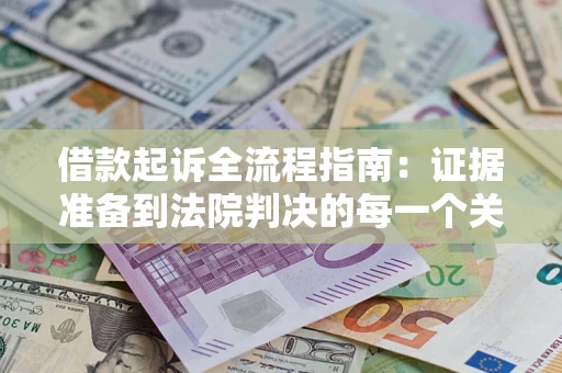 武汉借款起诉全流程指南：证据准备到法院判决的每一个关键步骤