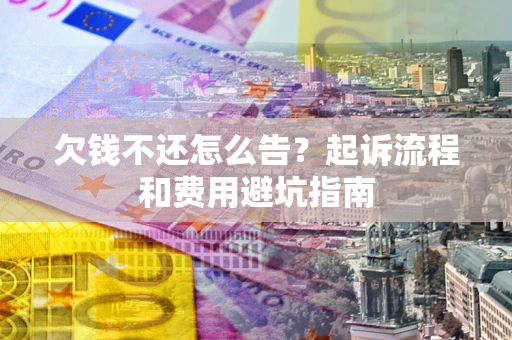 武汉欠钱不还怎么告?起诉流程和费用避坑指南 武汉欠钱不还怎么告?起诉流程和费用避坑指南