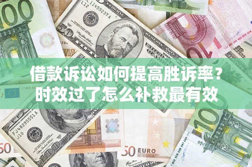武汉借款诉讼如何提高胜诉率？时效过了怎么补救最有效