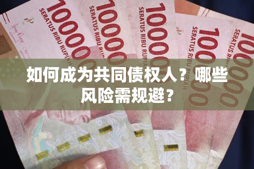 武汉如何成为共同债权人？哪些风险需规避？